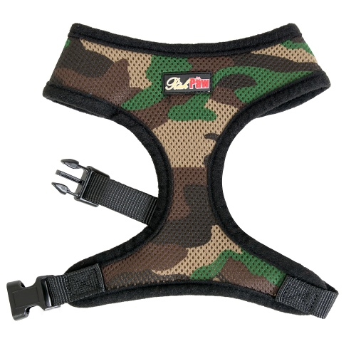 Camo Mesh Dog Harness richpaw.co.uk/